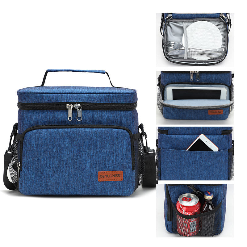 Insulated Lunch Bag - Large Capacity Food Carrier