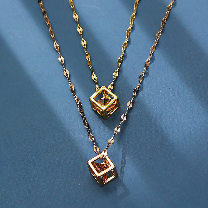 Minimalist Gold Necklace – Elegant Layered Jewelry